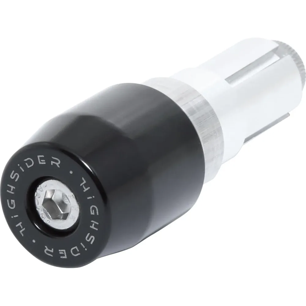 Highsider Lenkergewichte EVO Alu für 12-21mm Innen-Ø schwarz - Motorradteile & Ersatzteile - Lenker, Griffe & Hebel