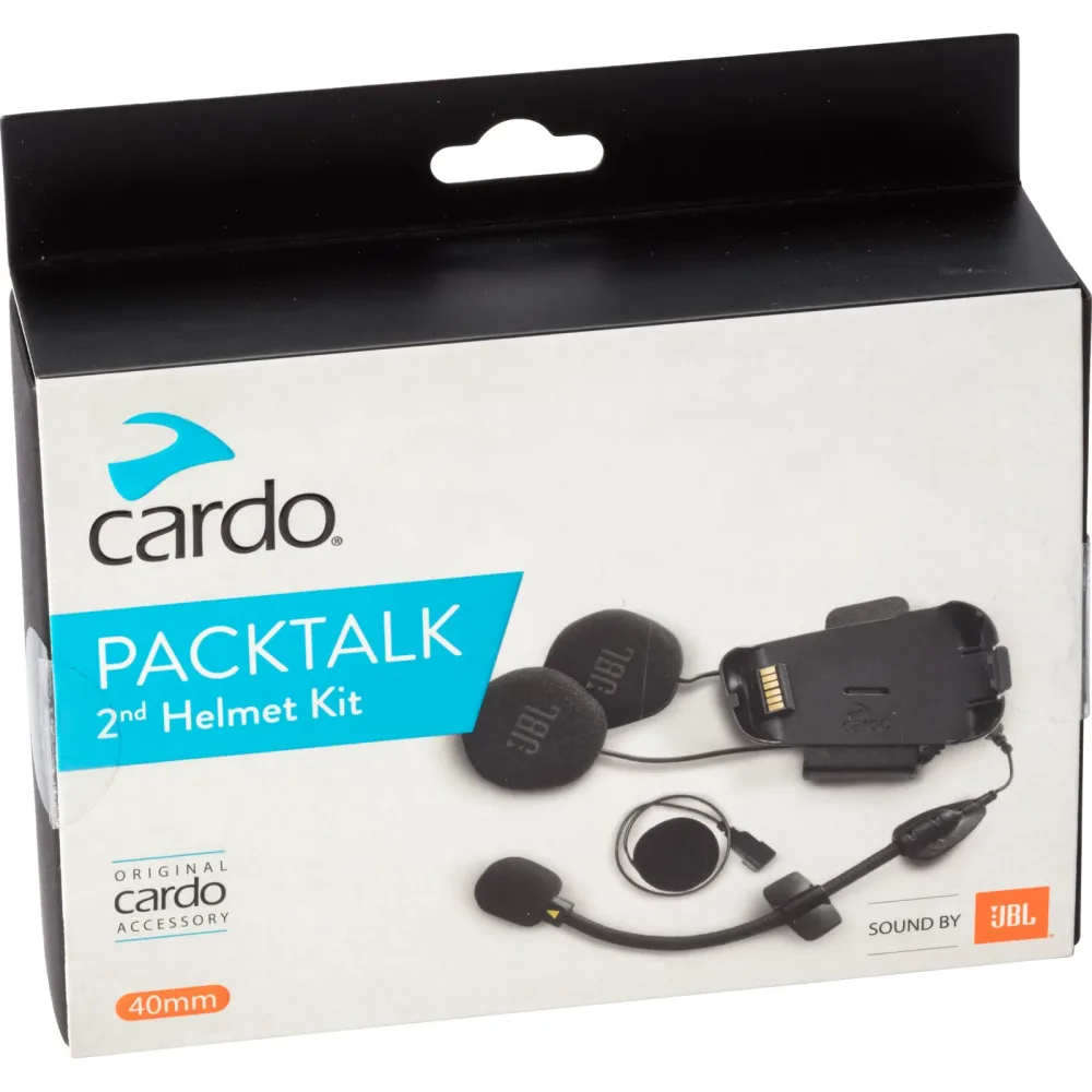 Cardo Packtalk 2nd Helmet Kit JBL - Motorradzubehör - Multimedia