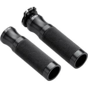 Rizoma Lenkergriffe Sport Alu für 22mm GR255B schwarz - Motorradteile & Ersatzteile - Lenker, Griffe & Hebel