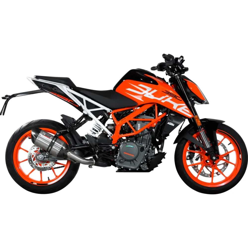 MIVV Suono Auspuff silber KT.019.L7 für KTM Duke/RC 125/390 17-20 - Motorradteile & Ersatzteile - Auspuff