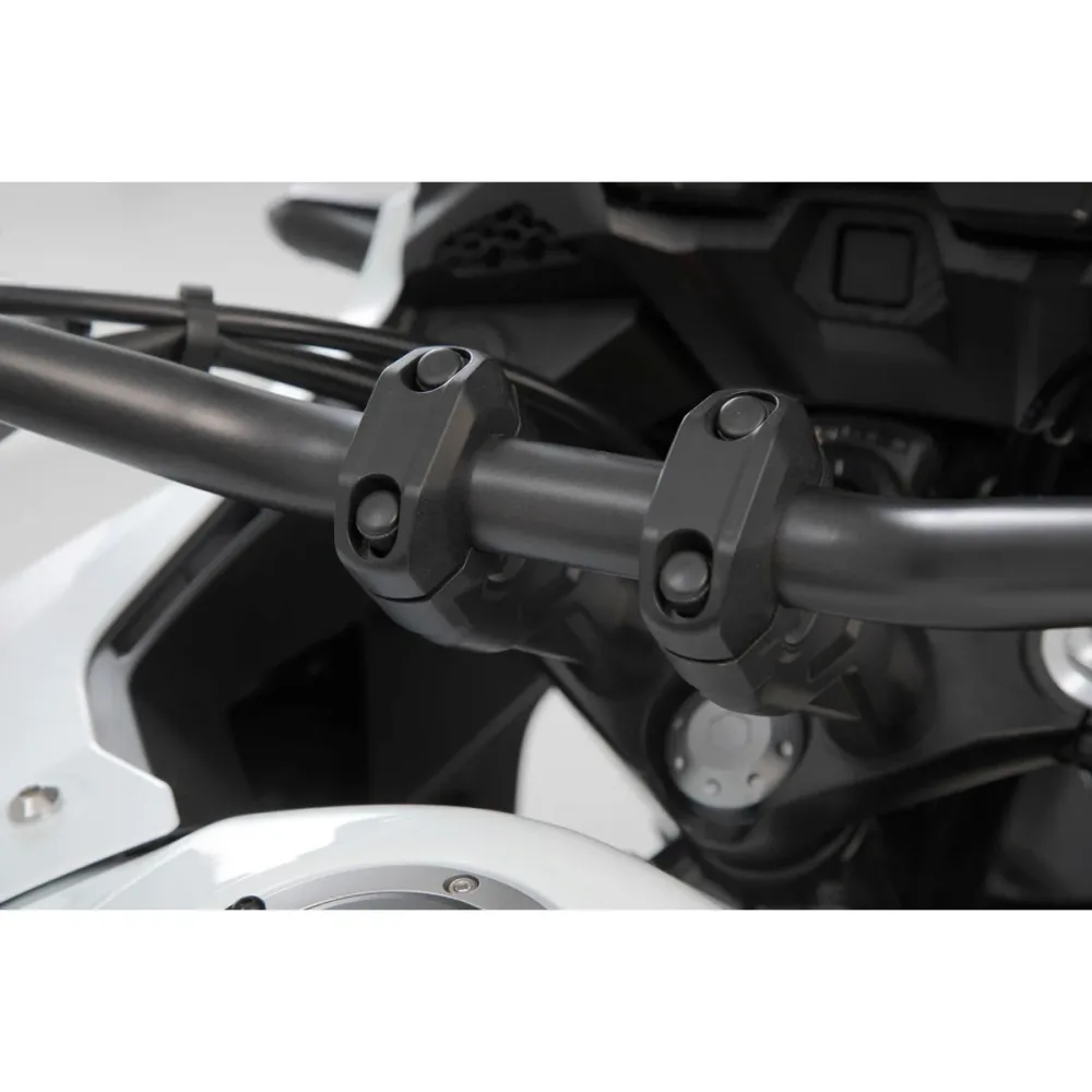SW-MOTECH Lenkererhöhung AB für 28mm Lenker um 20mm schwarz - Motorradteile & Ersatzteile - Lenker, Griffe & Hebel