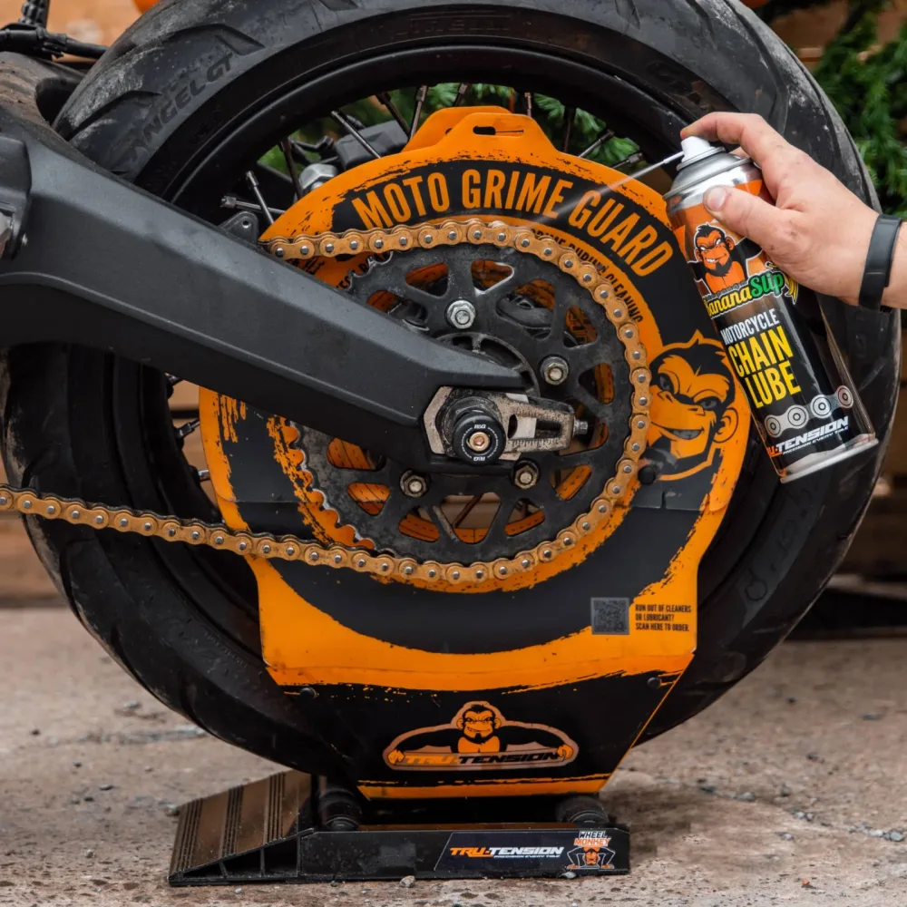 Tru-Tension Grime Guard Radabdeckung zum Reinigen und Schmieren - Aktionen - Einmotten-Weiterfahren