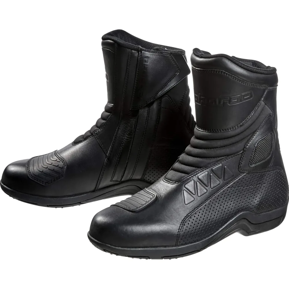 Pharao Lucania WP Motorradstiefel kurz schwarz - Motorradbekleidung - Motorradstiefel & Motorradschuhe
