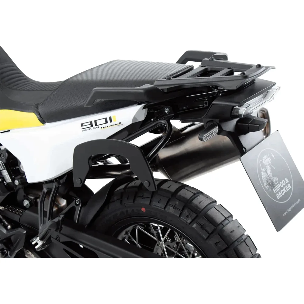 Hepco & Becker C-Bow Seitentaschenhalter schwarz für Husqvarna Norden 901 - Motorradzubehör - Motorradgepäck