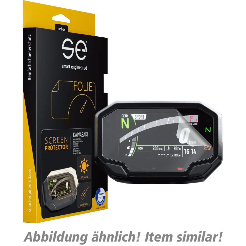 Smart Engineered Cockpit-Schutzfolie entspiegelnd für S 1000 R/RR/XR 15-16 - Motorradteile & Ersatzteile - Verkleidungen & Abdeckungen