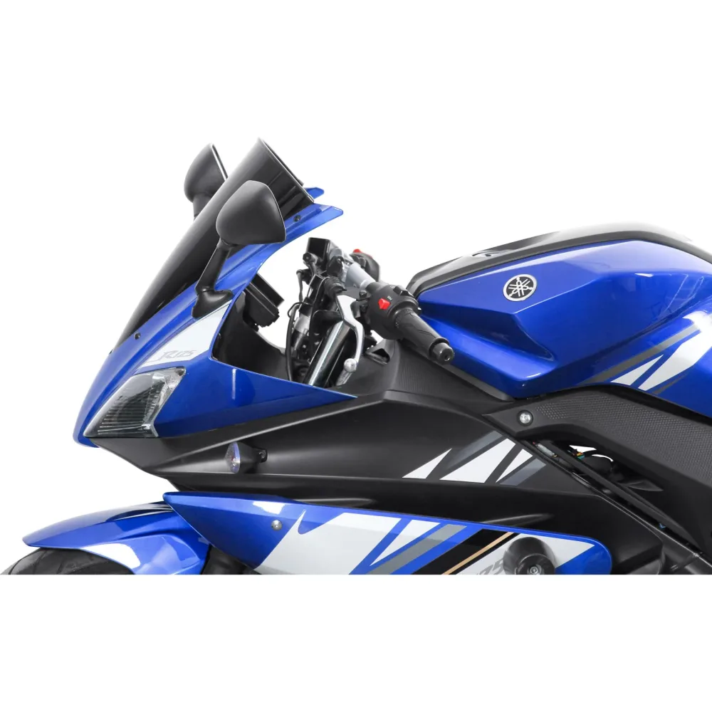 MRA Racingscheibe R schwarz für Yamaha YZF R 125 2008-2018 - Motorradteile & Ersatzteile - Anbauteile
