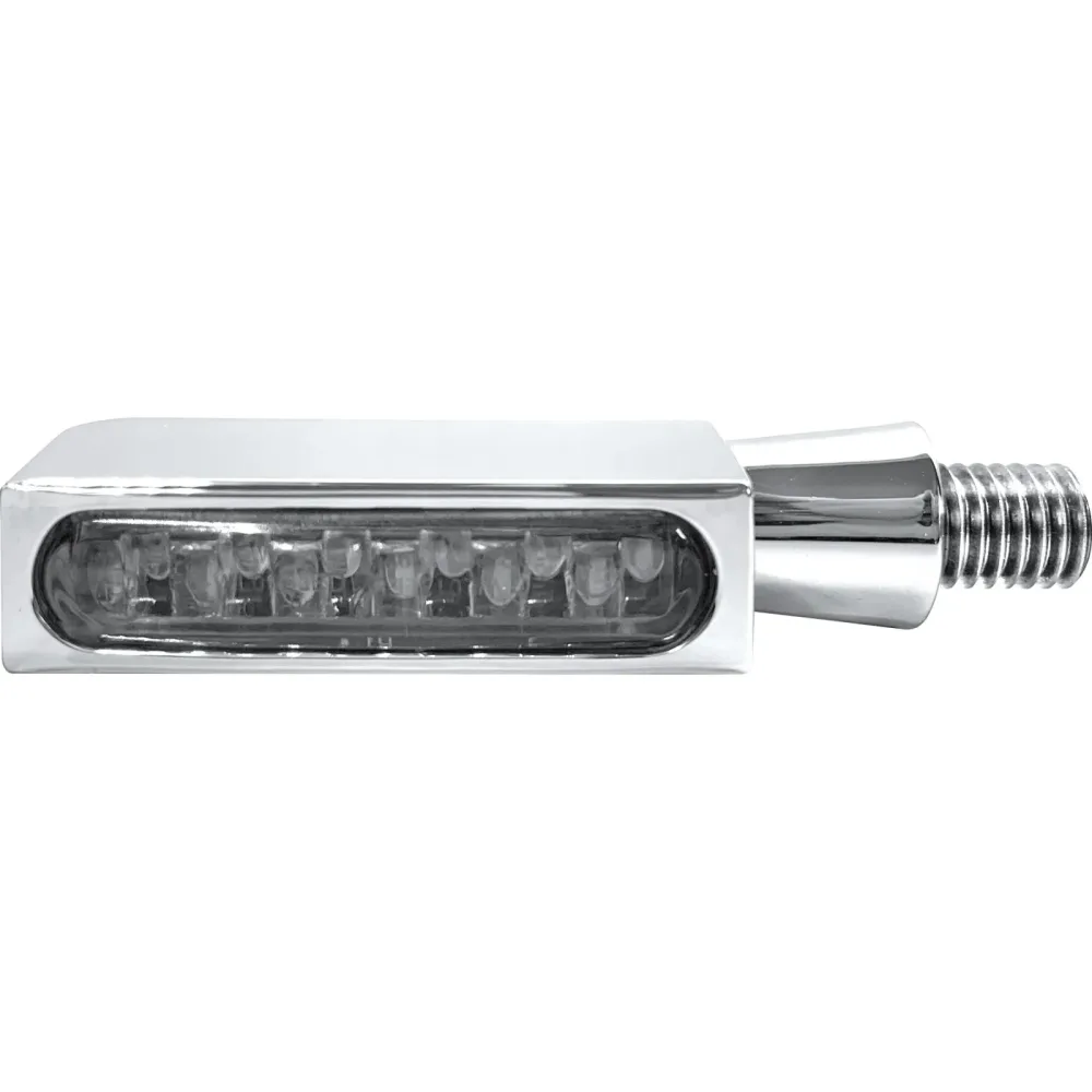 HeinzBikes LED Alu Blinker Block Line M8 chrom - Aktionen - Einmotten-Weiterfahren