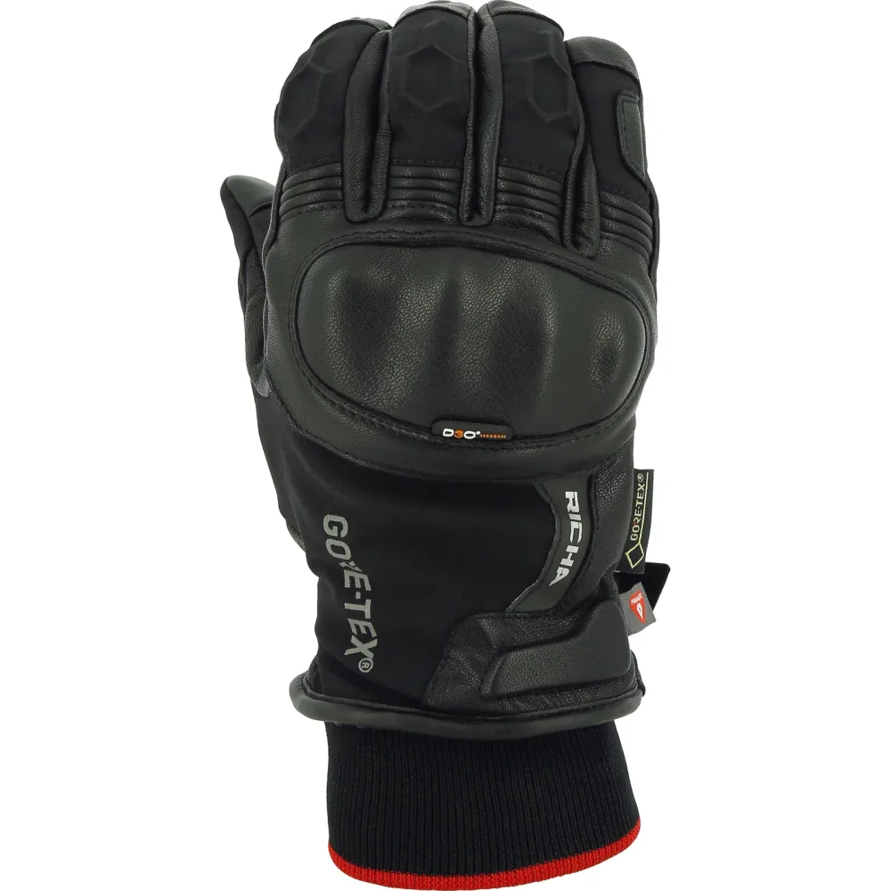 Richa Ghent GTX Handschuh schwarz M - Motorradbekleidung - Touring Motorradbekleidung