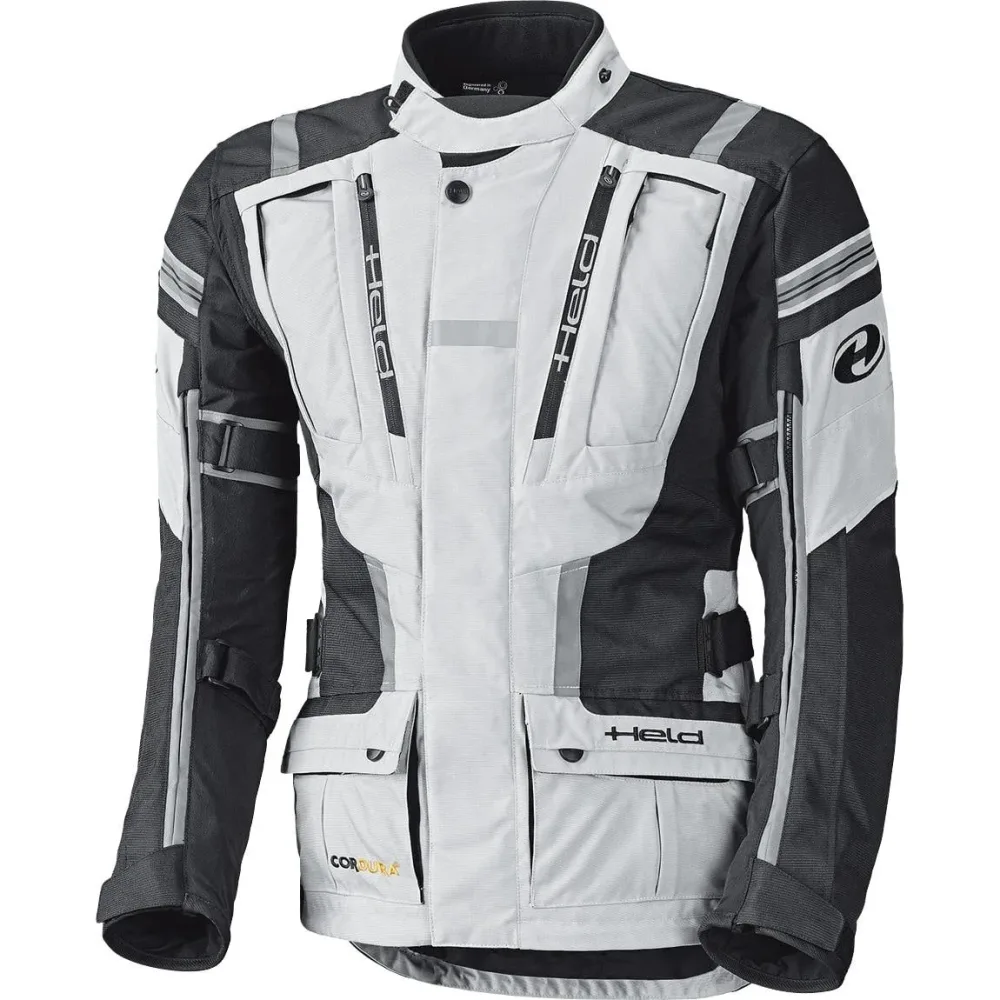 Held Hakuna II Adventurejacke grau/schwarz S - Motorradbekleidung - Touring Motorradbekleidung