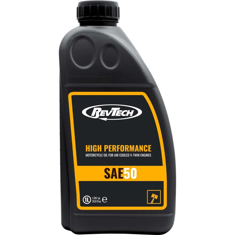 RevTech High Performance Einbereichs-Motoröl SAE 50 - Aktionen - Einmotten-Weiterfahren