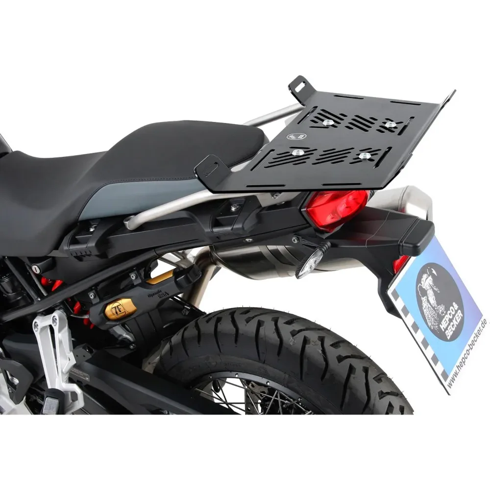 Hepco & Becker Gepäckbrückenverbreiterung für BMW F 850 GS mit OEM Träger - Motorradzubehör - Motorradgepäck