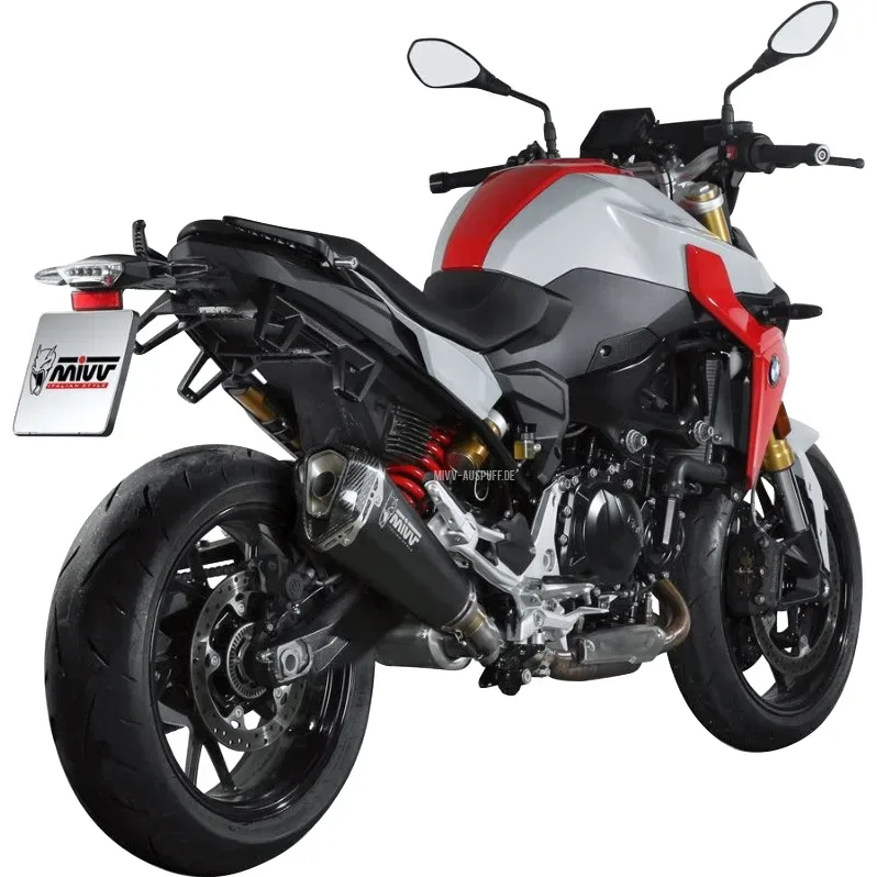 MIVV Delta Race Auspuff B.038.LDRB schwarz für BMW F 900 R - Motorradteile & Ersatzteile - Auspuff