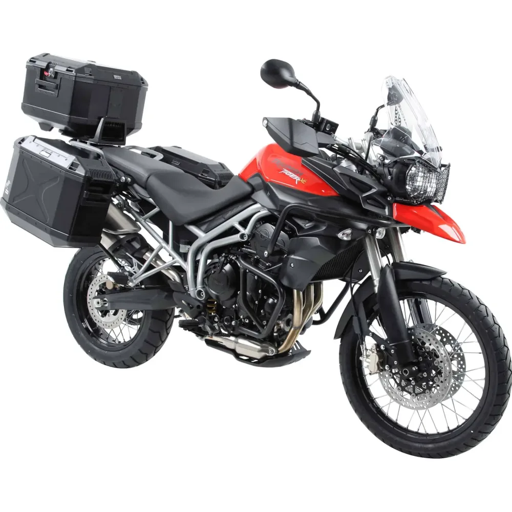 Hepco & Becker Alurack Gepäckbrücke schwarz für Triumph Tiger 800 2010-2014 - Motorradzubehör - Motorradgepäck