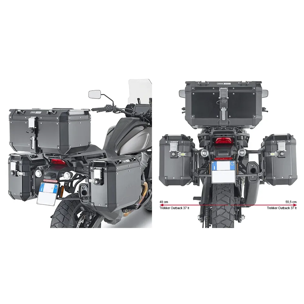 Givi Monokey® Cam-Side Seitenträger - Motorradzubehör - Motorradgepäck