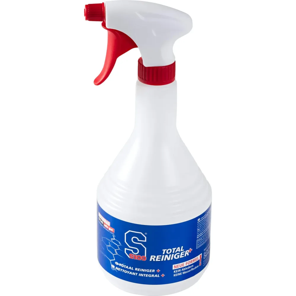 S100 Total Reiniger Plus Leerflasche 750ml - Aktionen - Einmotten-Weiterfahren