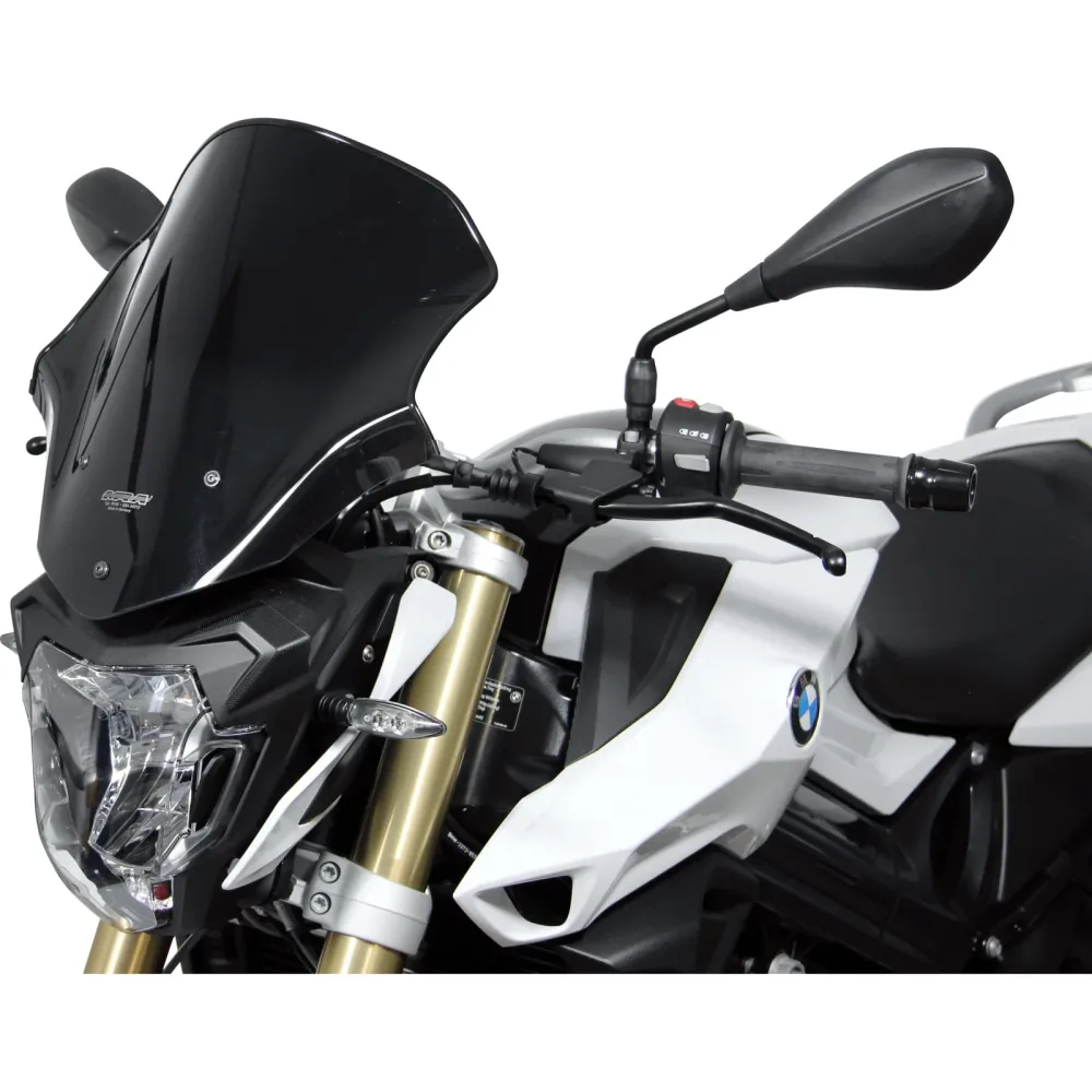 MRA Tourenscheibe T schwarz für BMW F 800 R 2015-2019 - Motorradteile & Ersatzteile - Anbauteile