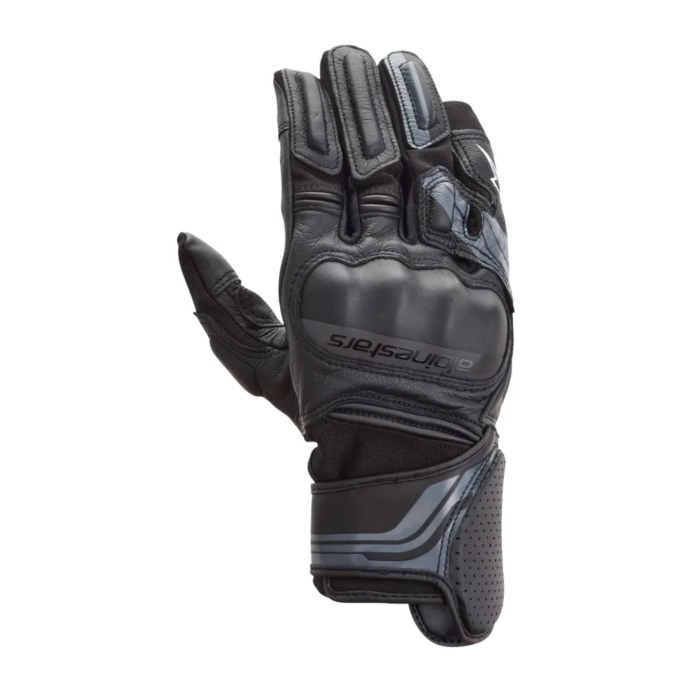 Alpinestars Booster V2 Sporthandschuh kurz schwarz L - Motorradbekleidung - Sport Motorradbekleidung