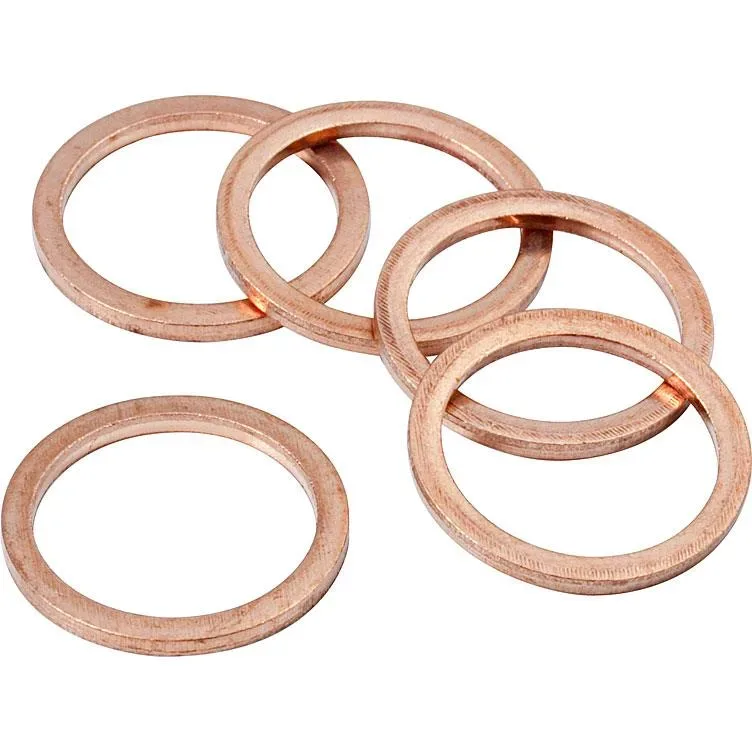 Hi-Q Tools Kupferdichtringe (5er Set) M16  17x20mm - Motorradzubehör - Werkstattzubehör