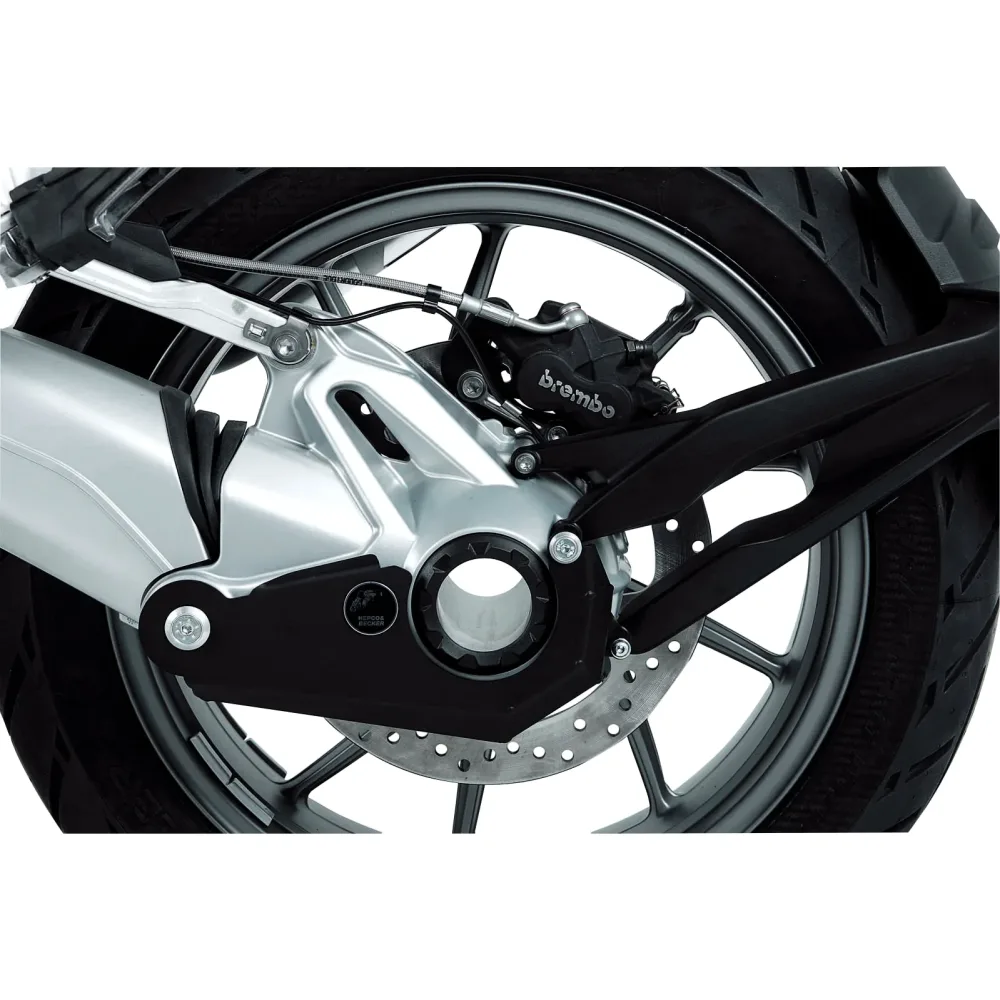 Hepco & Becker Alu Kardanschutzplatte schwarz für BMW R 1200 GS LC - Motorradteile & Ersatzteile - Anbauteile