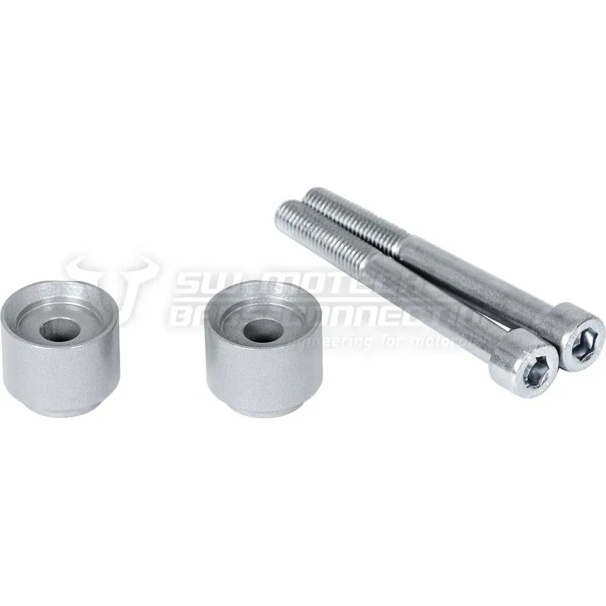 SW-MOTECH Lenkererhöhung T 20mm LEH.07.039.118/20/S für BMW silber - Motorradteile & Ersatzteile - Lenker, Griffe & Hebel
