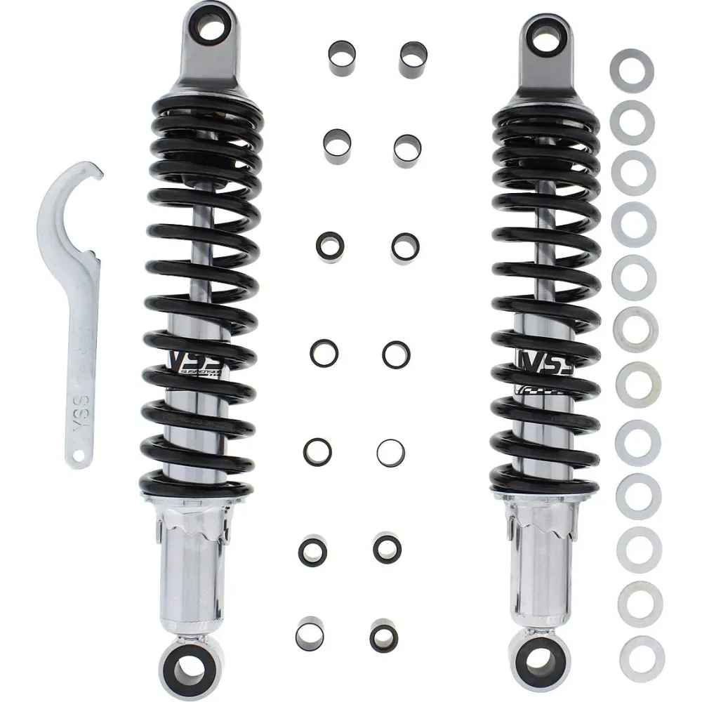 YSS Federbeine D-Serie Stereo schwarz 350 für ER-5 Twister 01-06 - Motorradteile & Ersatzteile - Federung & Gabel