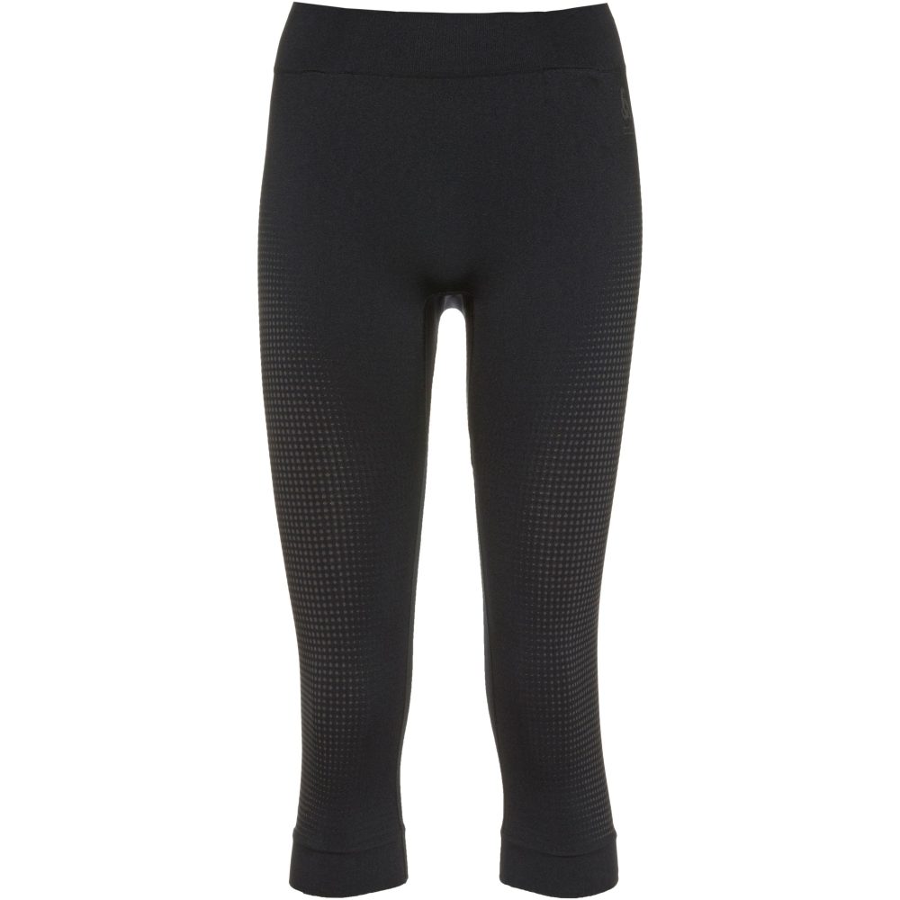 Odlo Performance Warm Base Layer 3/4 Tights für Damen - Skilanglauf, Ski & Snow - schwarz, XS