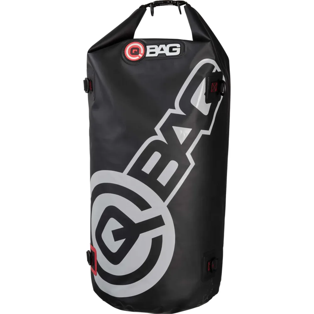 QBag Gepäckrolle wasserdicht Ocean Bag 50 Liter schwarz/grau - Motorradzubehör - Motorradgepäck