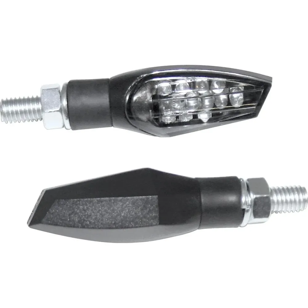 Shin Yo LED Blinkerpaar Nova M8 schwarz, getöntes Glas - Aktionen - Einmotten-Weiterfahren