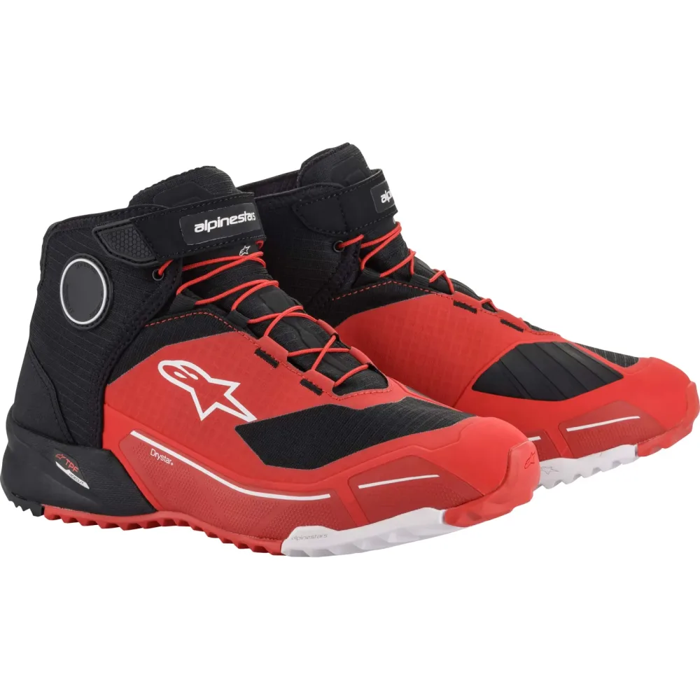 Alpinestars CR-X Drystar Riding Schuh schwarz - Motorradbekleidung - Motorradstiefel & Motorradschuhe
