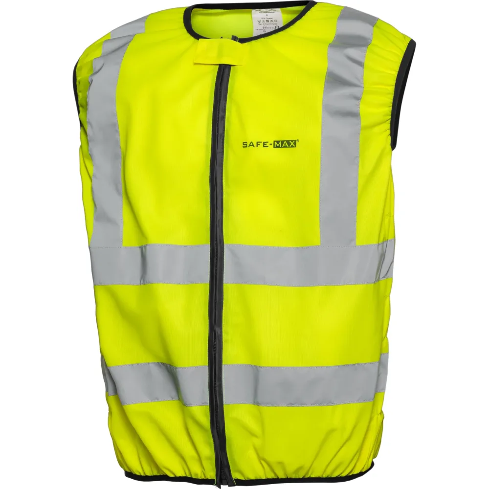 Safe Max Warnweste 2.0 gelb XL - Motorradbekleidung - Protektoren & Sicherheit