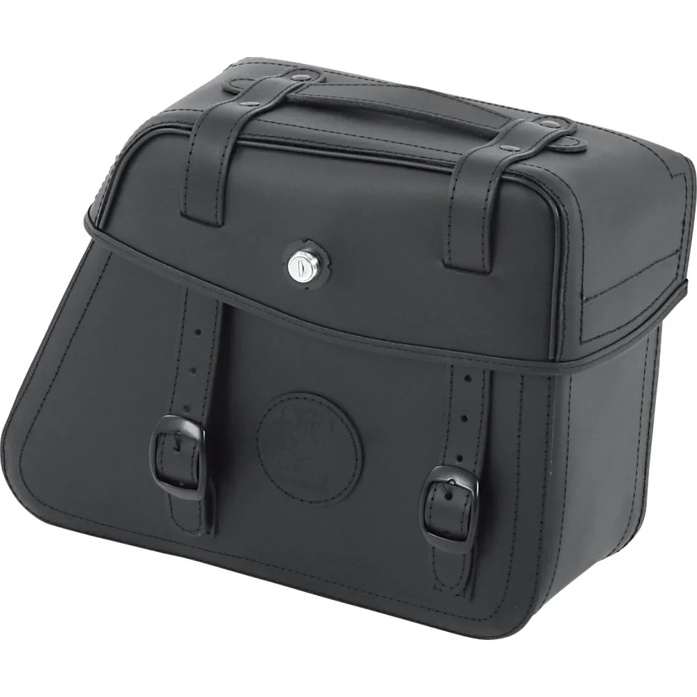 Hepco & Becker Ledersatteltaschenpaar Rugged 34 Liter für C-Bow schwarz - Motorradzubehör - Motorradgepäck