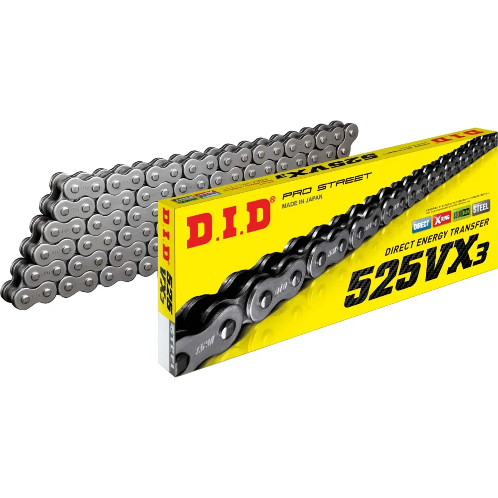 D.I.D. Kettenkit 525VX3 Niet X 16/43/118 für Honda CB/CBR 600 PC41 - Motorradteile & Ersatzteile - Kraftübertragung