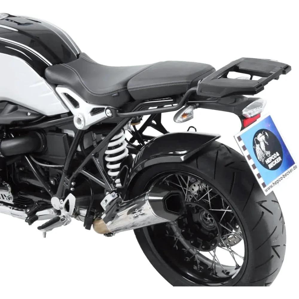 Hepco & Becker Alurack Gepäckbrücke schwarz für BMW R nineT - Motorradzubehör - Motorradgepäck