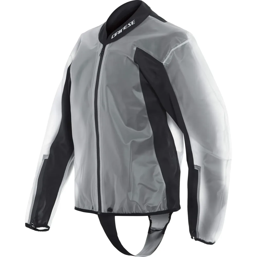 Dainese Rain Body Racing 2 Regenjacke transparent schwarz - Aktionen - Einmotten-Weiterfahren