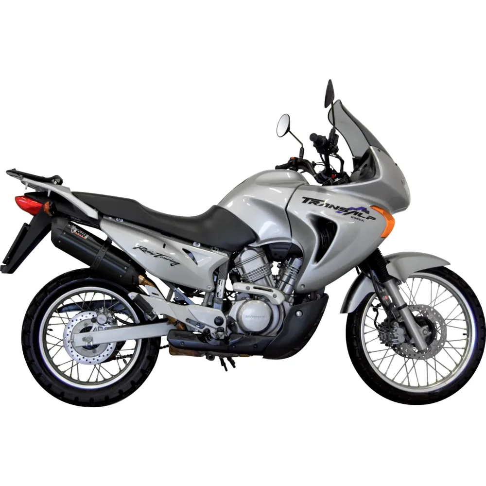 MIVV Suono Auspuff schwarz H.023.K9 für XL 600 V Transalp 00-04 - Motorradteile & Ersatzteile - Auspuff