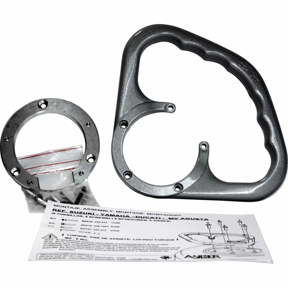 DuoDrive Beifahrerhaltegriff 3 Schrauben SK 01 S silber - Motorradteile & Ersatzteile - Lenker, Griffe & Hebel