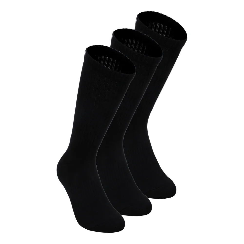 Tennis-Point Tennissocken 3er Pack - Schwarz