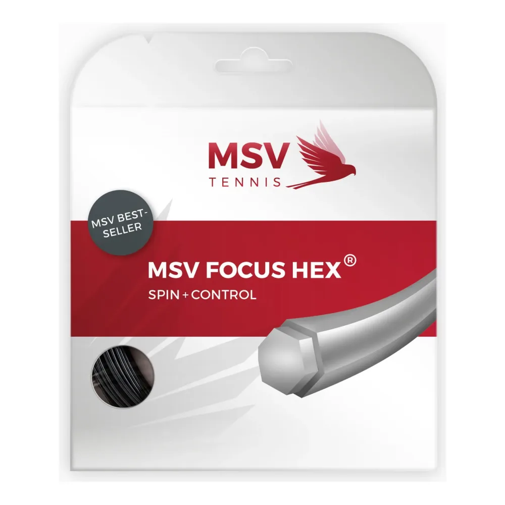 MSV Focus-HEX Saitenset 12m - Schwarz
