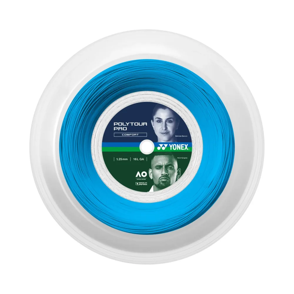 Yonex Poly Tour Pro Saitenrolle 200m - Blau