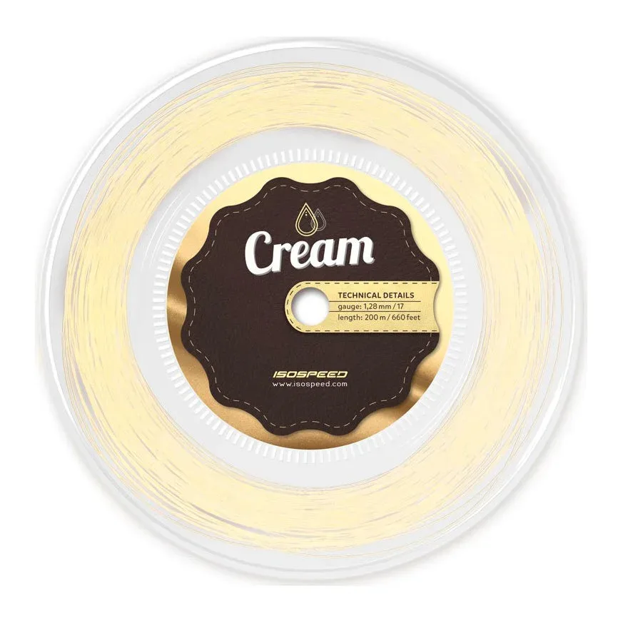 Isospeed Cream Saitenrolle 200m - Creme
