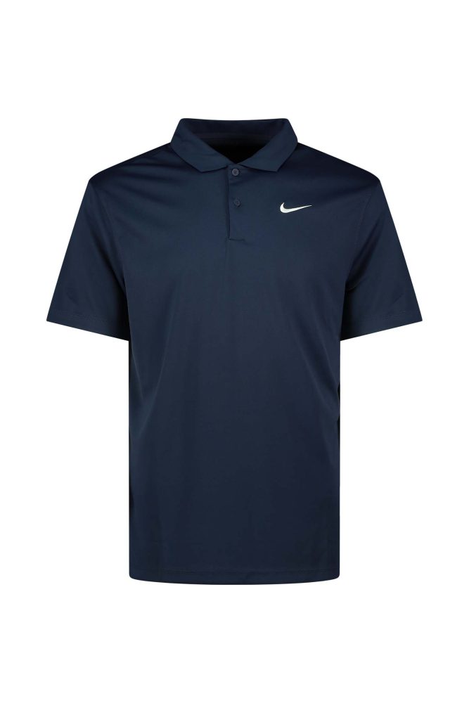 Nike Court Dri-FIT Herren Tennisshirt Blau, Herren, Größe: M