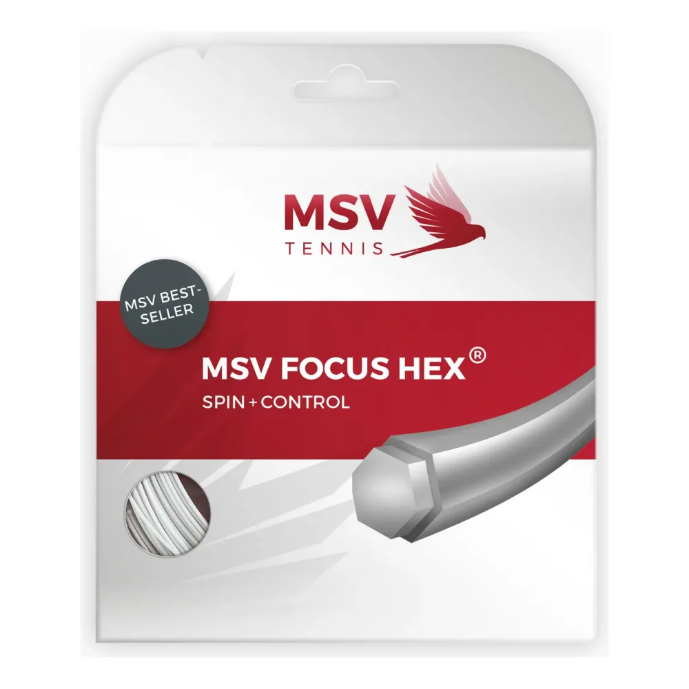 MSV Focus-HEX Saitenset 12m - Weiß