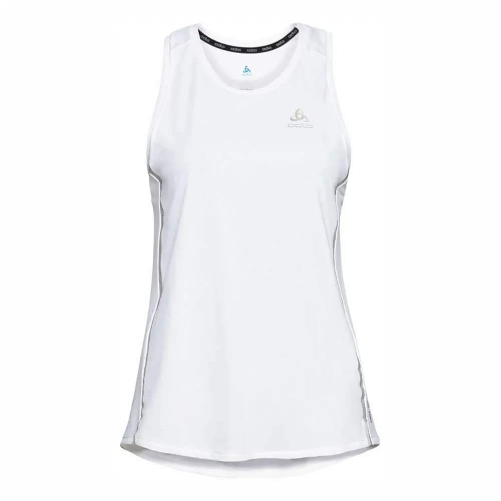 Odlo Zeroweight Chill-Tec Lauf-Tank für Damen - Training, Running - weiss, XL