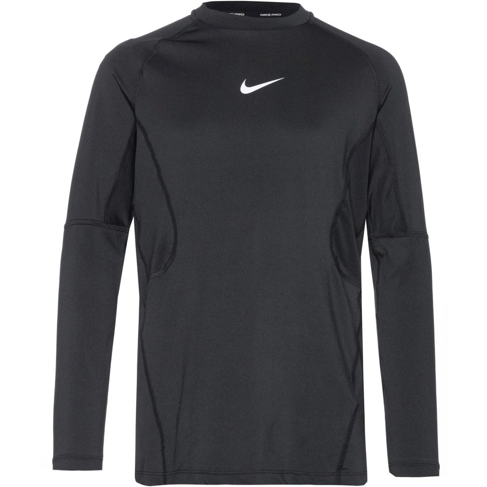 Nike Dri-FIT Pro Kinder Longsleeve Schwarz, , Größe: 164