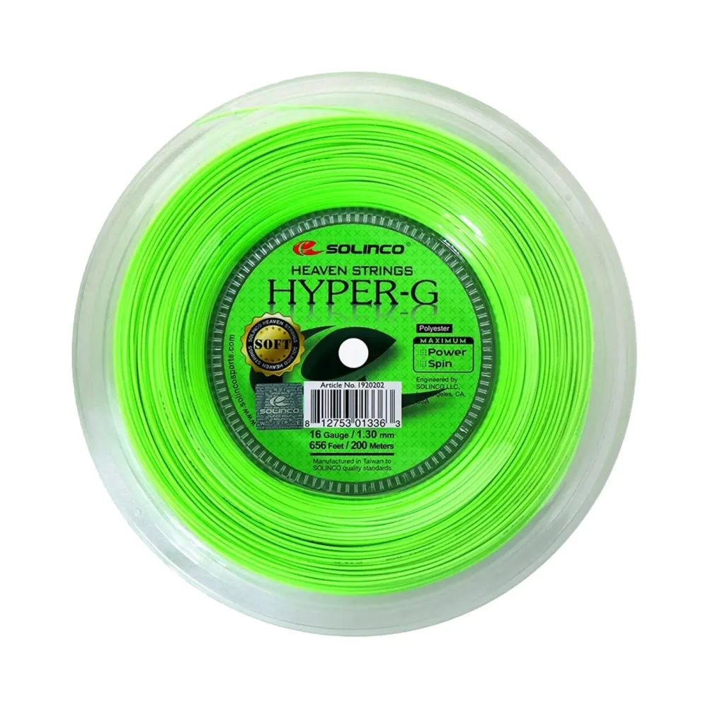 Solinco Hyper-G Soft Saitenrolle 200m - Grün