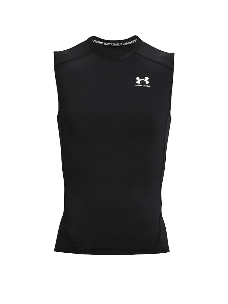 UNDER ARMOUR Herren Fitnesstank HeatGear® Armour schwarz | M