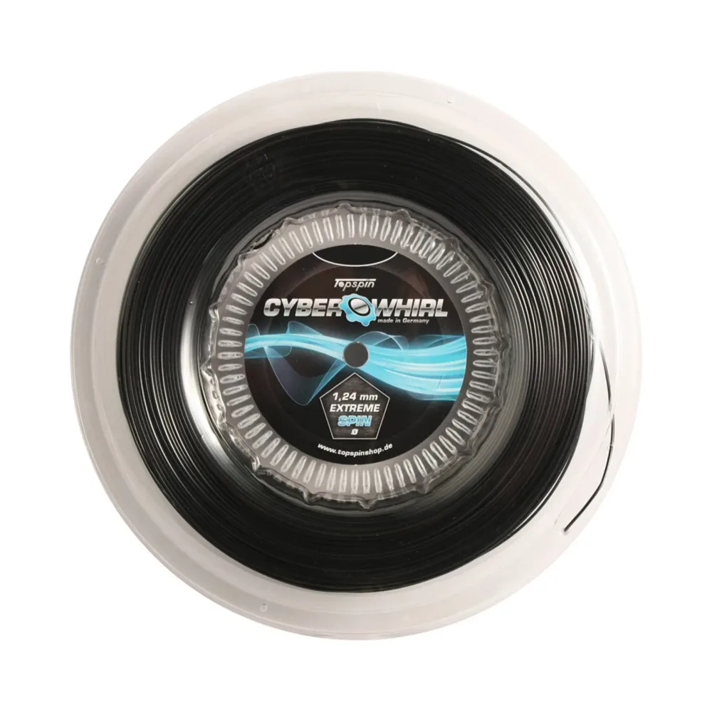 Topspin Cyber Whirl 110m Saitenrolle - Schwarz