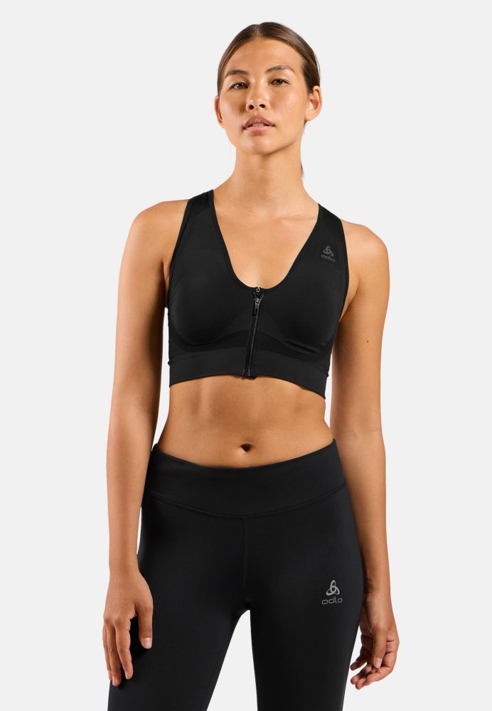 Odlo Seamless High Sport BH für Damen - Training, Running - schwarz, S