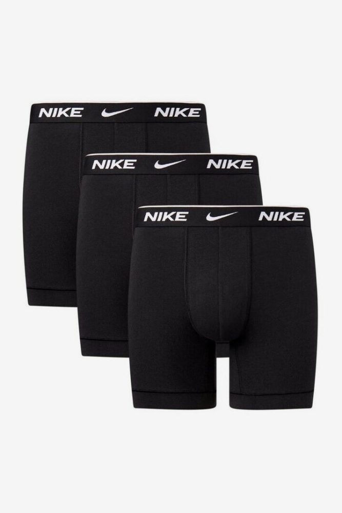 Nike Dreierpack Boxershorts - Black M Herren