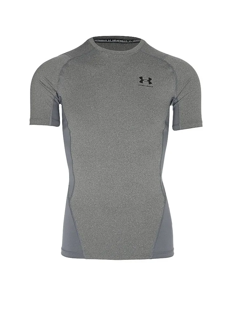 UNDER ARMOUR Herren Fitnessshirt HeatGear® Armour grau | M